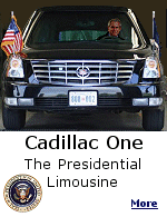 The President's limo is a Cadillac DTS, little of the original vehicle remains. It can withstand anti-tank grenade launchers, and chemical and biological attacks.